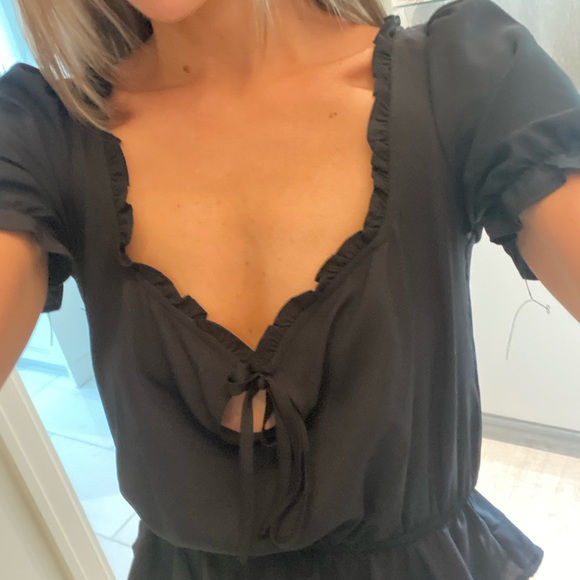 Urban Outfitters black blouse - Picture 1 of 4